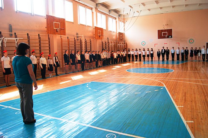 Смотр строя и песни 2014